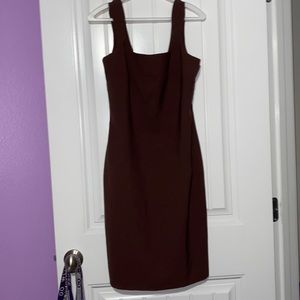 Brown casual dress